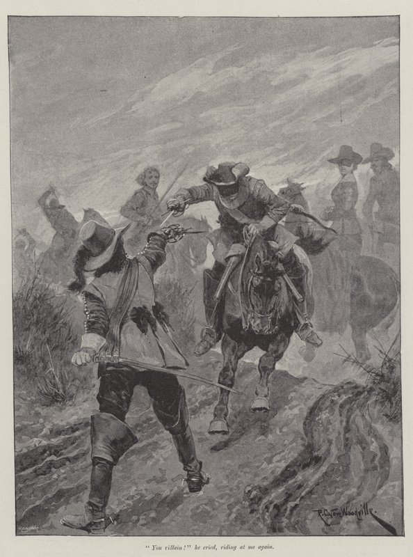 Under the Red Robe, by Stanley J Weyman by Richard Caton Woodville junior