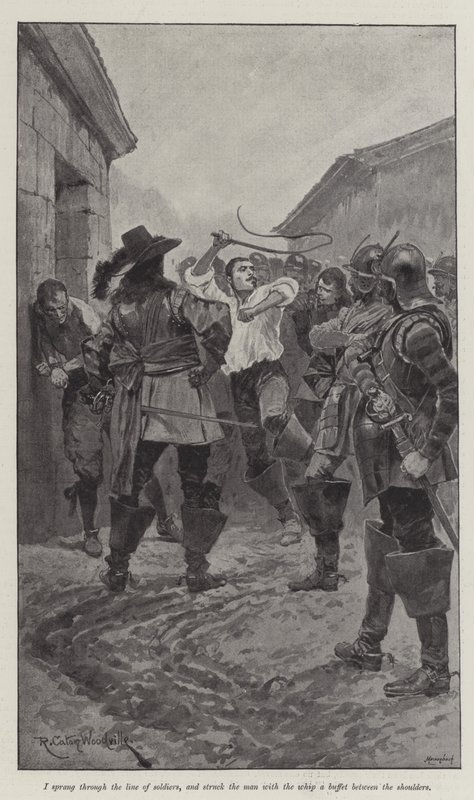 Under the Red Robe, by Stanley J Weyman by Richard Caton Woodville junior