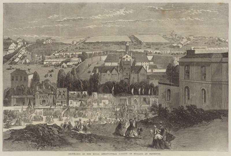 Showyards of the Royal Agricultural Society of England at Plymouth by Richard Principal Leitch