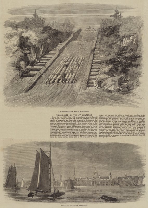 Sketches of Canada by Richard Principal Leitch