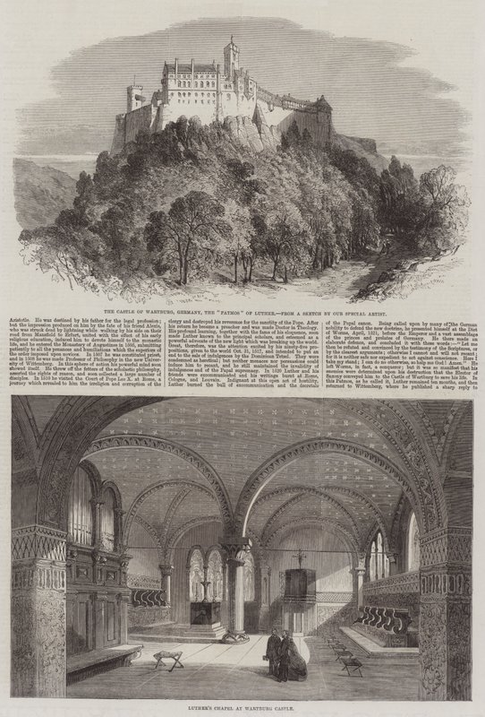 Wartburg Castle by Richard Principal Leitch