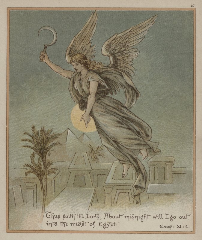 Angel of Destruction in Egypt by Richard Andre