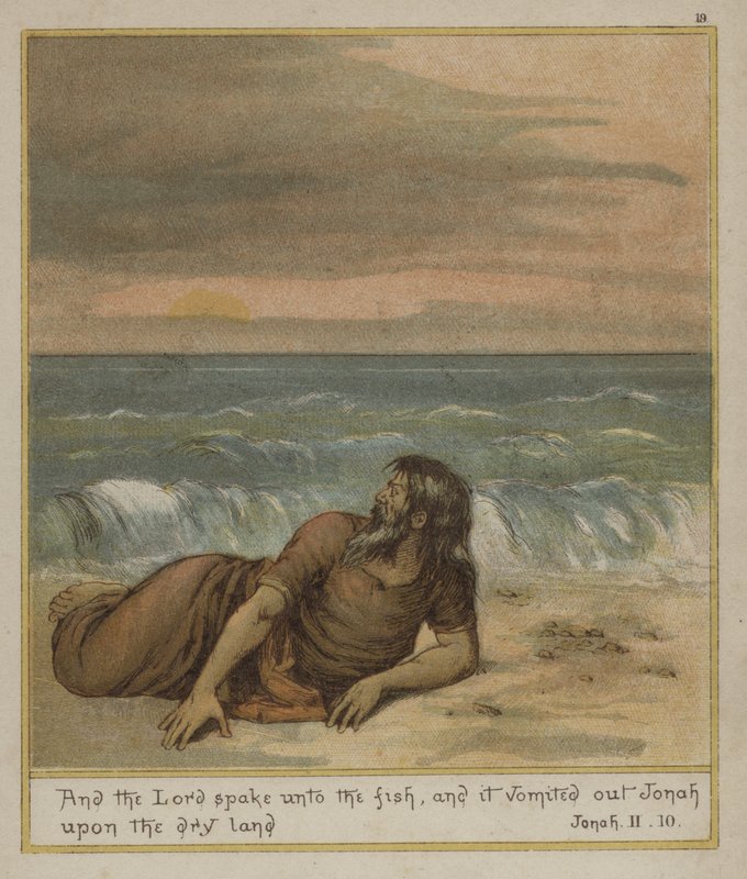 Jonah, Vomited Out onto the Dry Land by Richard Andre