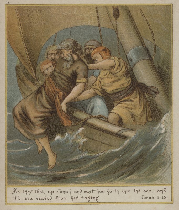So They Took Up Jonah, Cast Him Forth into the Sea by Richard Andre