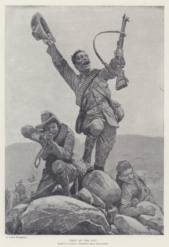 First on the top! by Richard Caton II (after) Woodville