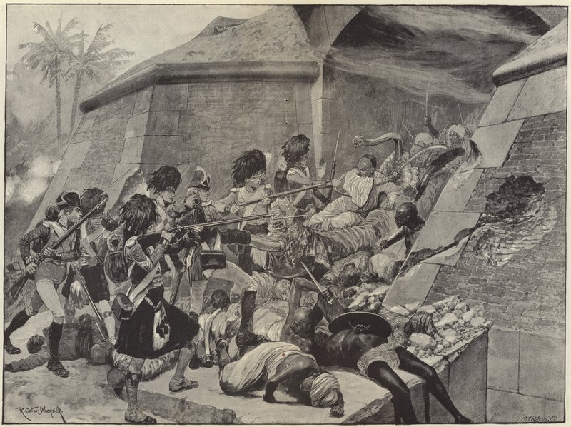 Battles of the British Army by Richard Caton Woodville junior
