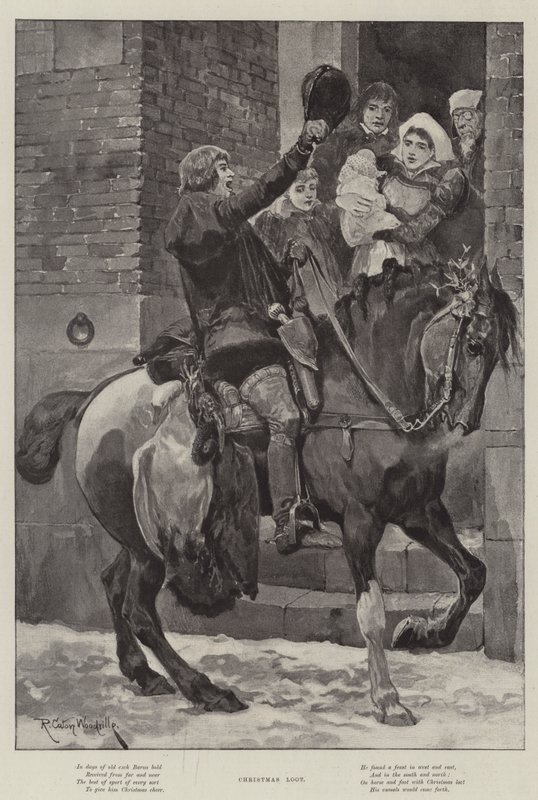 Christmas Loot by Richard Caton Woodville junior