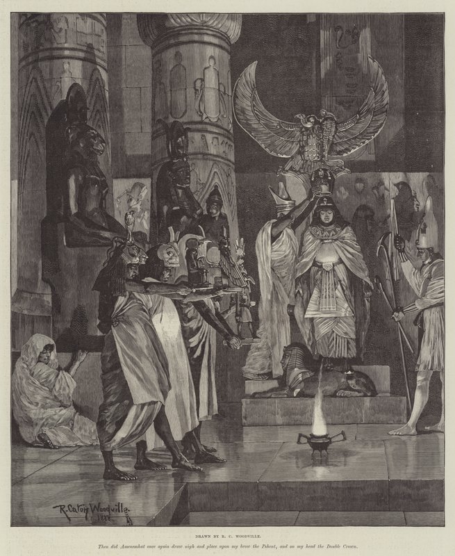 Cleopatra, by H. Rider Haggard by Richard Caton Woodville junior