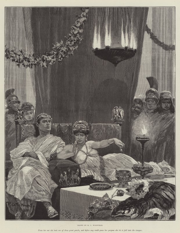 Cleopatra by Richard Caton Woodville junior