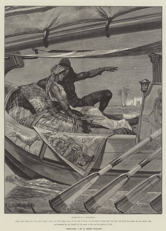 Cleopatra by Richard Caton Woodville junior