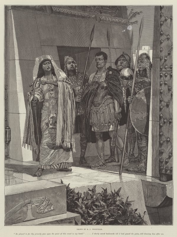 Cleopatra, by H Rider Haggard by Richard Caton Woodville junior