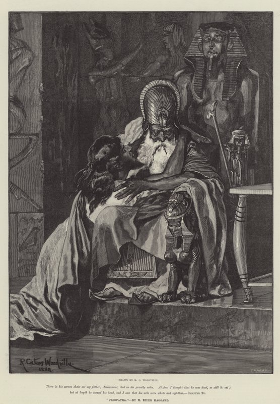 Cleopatra by H. Rider Haggard by Richard Caton Woodville junior