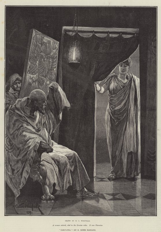 Cleopatra by Richard Caton Woodville junior