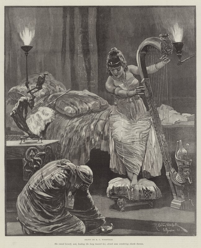 Cleopatra by Richard Caton Woodville junior