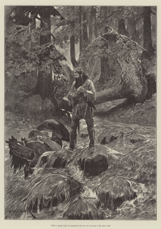 Eagle Joe, by Henry Herman by Richard Caton Woodville junior