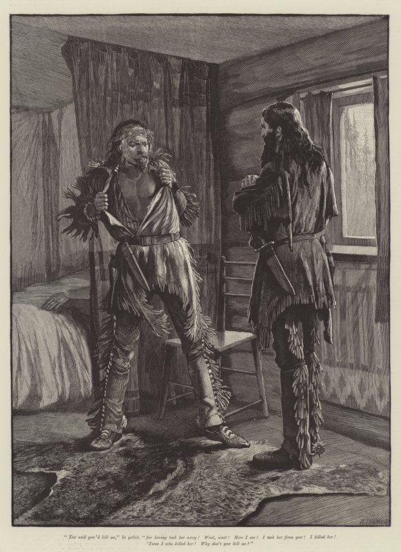 Eagle Joe, by Henry Herman by Richard Caton Woodville junior