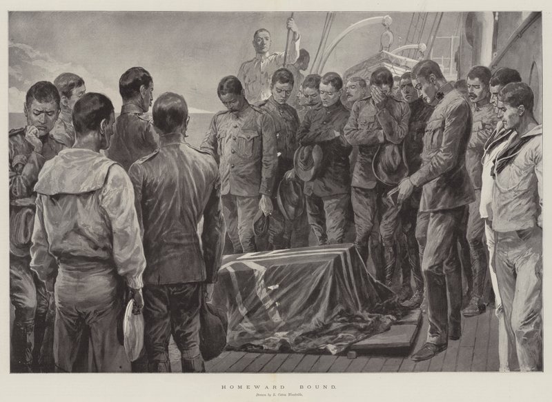 Homeward Bound by Richard Caton Woodville junior