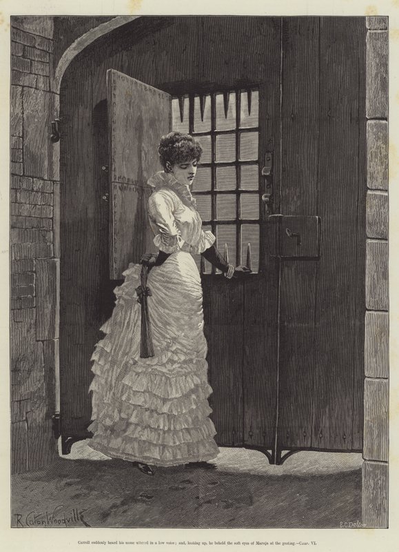Maruja, by Bret Harte by Richard Caton Woodville junior