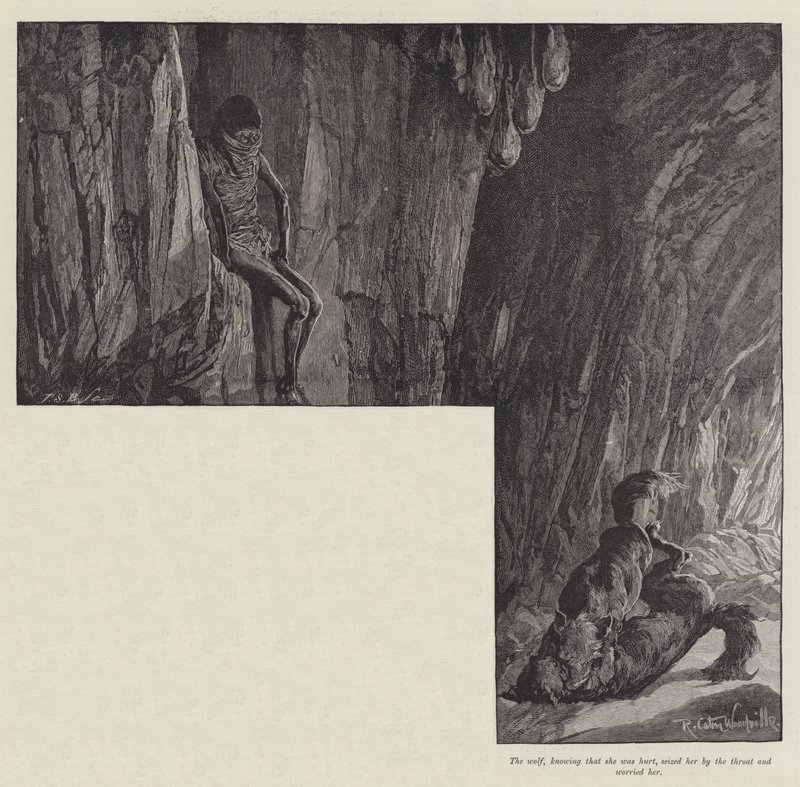 Nada the Lily, by H. Rider Haggard by Richard Caton Woodville junior