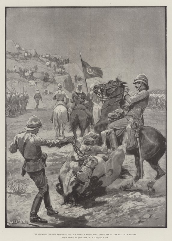 The Advance towards Dongola, Captain Fitton