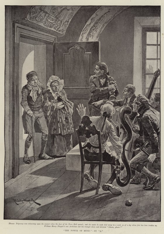 The Power of Music by Richard Caton Woodville junior