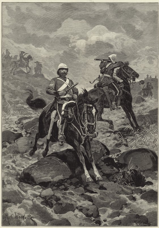 The War in the Transvaal by Richard Caton Woodville junior