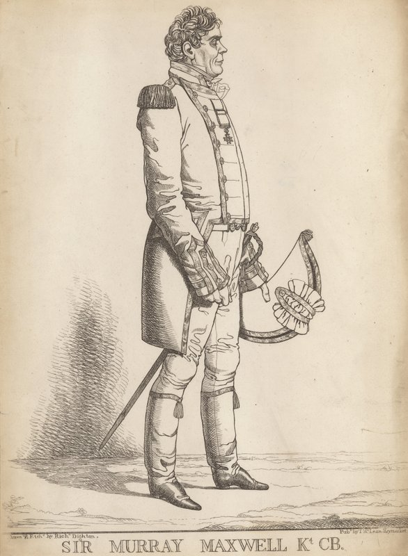 Sir Murray Maxwell by Richard Dighton