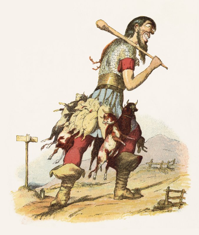 Illustration for Jack The Giant Killer by Richard Doyle