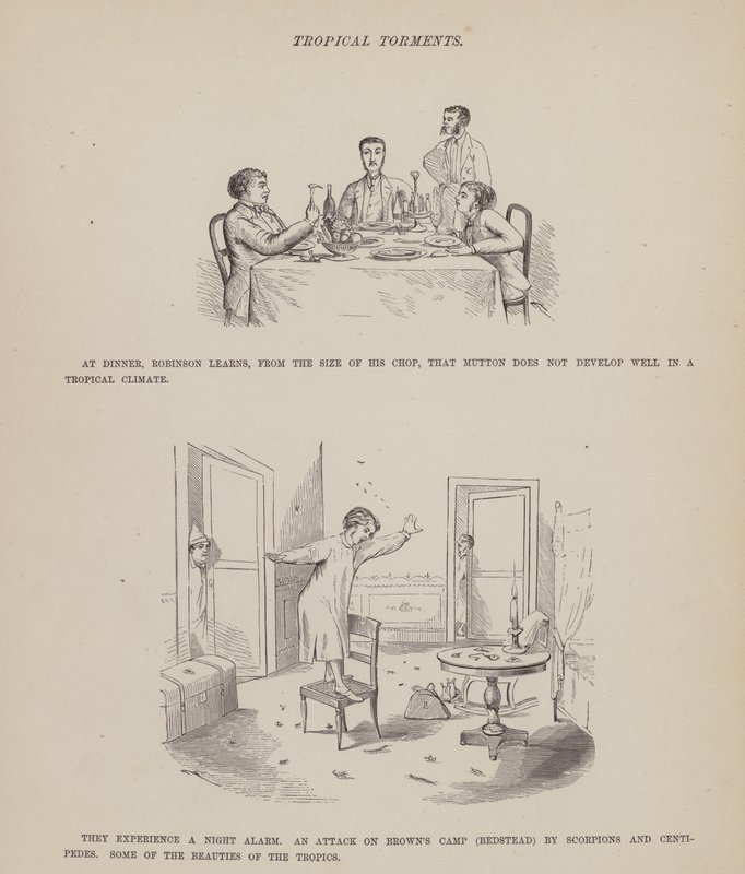 Page from The American Tour of Messrs Brown, Jones and Robinson by Richard Doyle