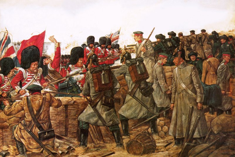 Battle of the River Alma by Richard Hook
