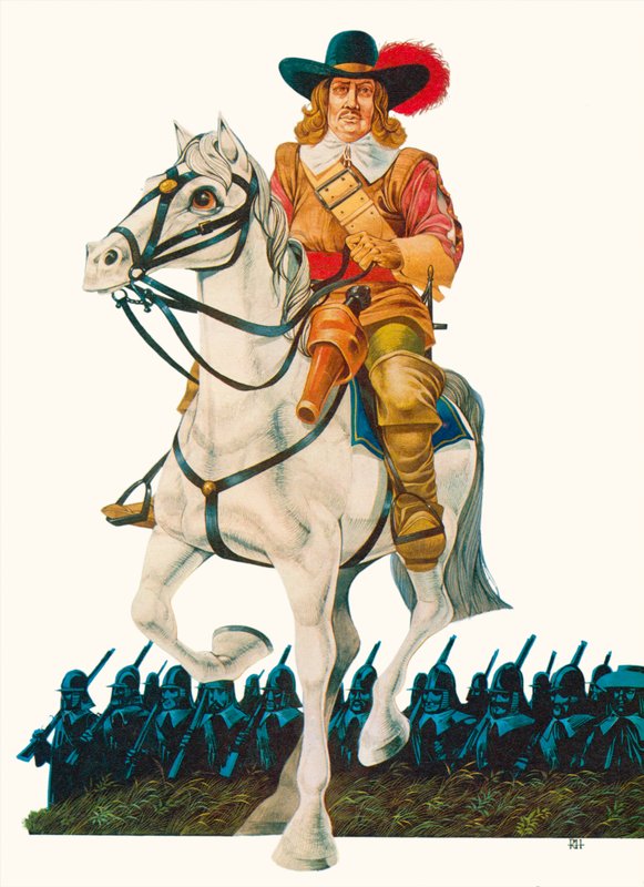 Oliver Cromwell by Richard Hook
