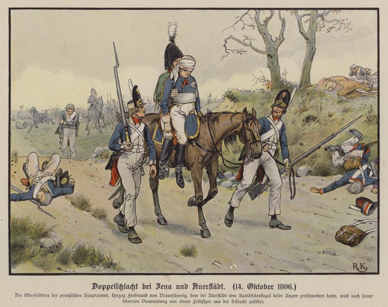 Double Battle of Jena and Auerstadt by Richard Knotel