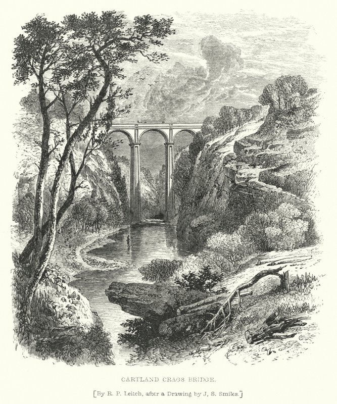 Cartland Crags Bridge by Richard Principal Leitch