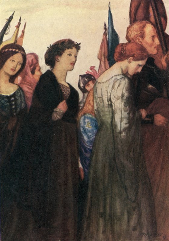 And beauty making beautiful old rhyme, in praise of ladies dead and lovely knights by Robert Anning Bell