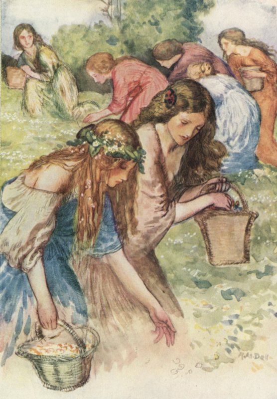 Prothalamion by Edmund Spenser by Robert Anning Bell
