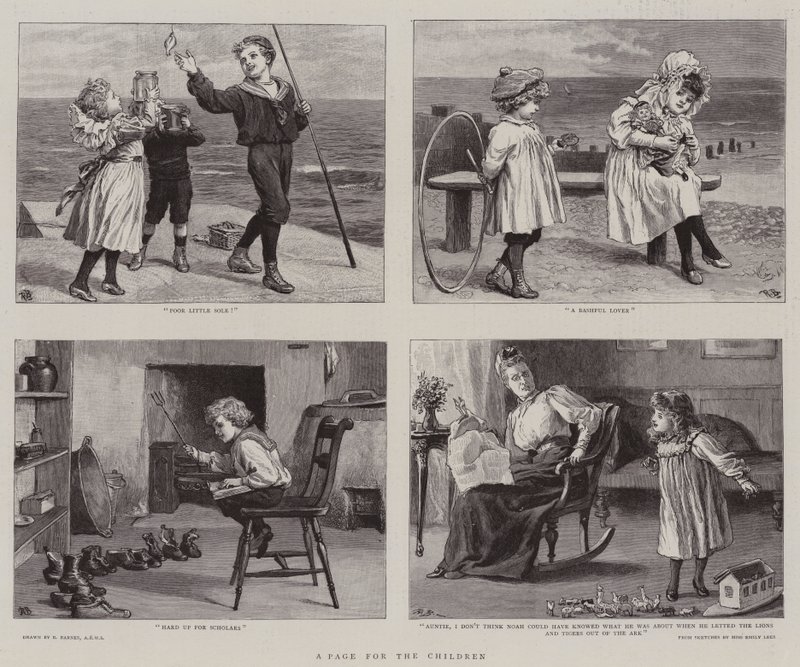 A Page for the Children by Robert Barnes
