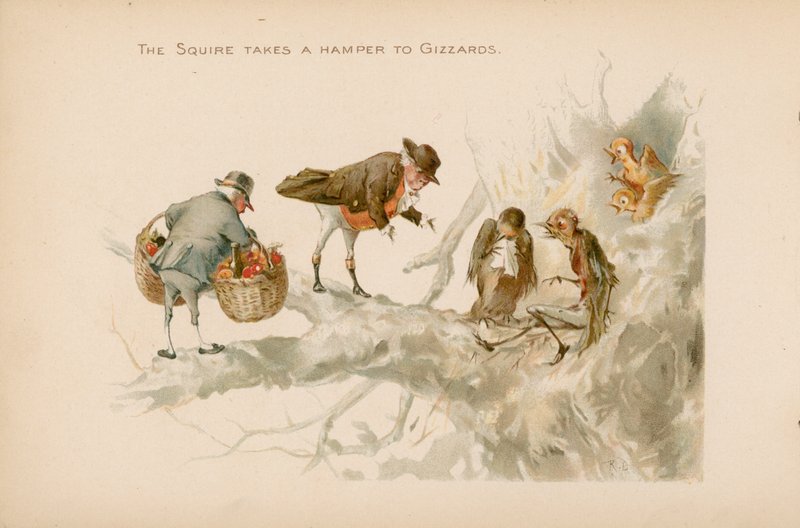 Illustration for The Twigs or Christmas at Ruddock Hall by Robert Dudley