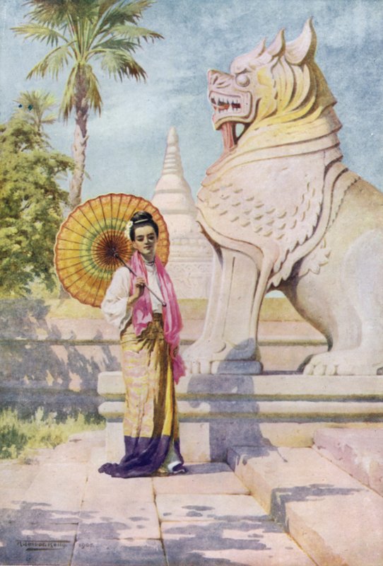 Burma, Beauty and the Beast by Robert George Talbot Kelly