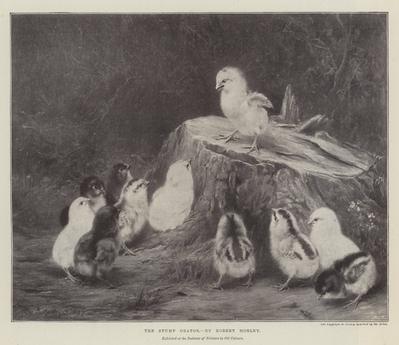 The Stump Orator by Robert Morley