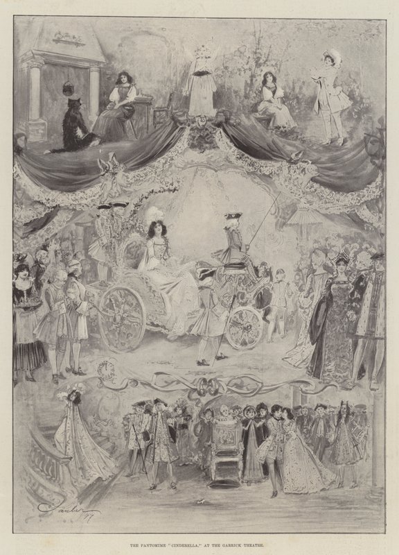The Pantomime Cinderella, at the Garrick Theatre by Robert Sauber