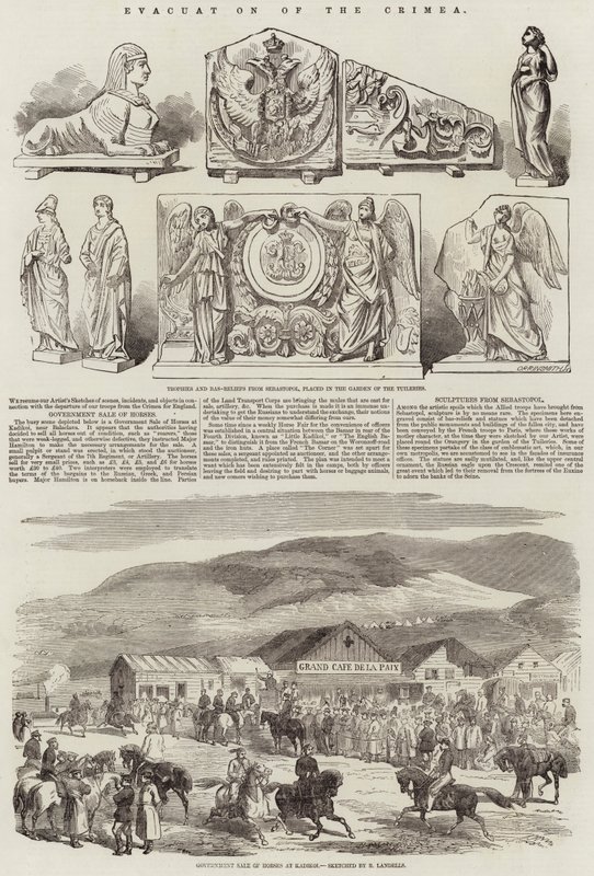 Evacuation of the Crimea by Robert Thomas Landells