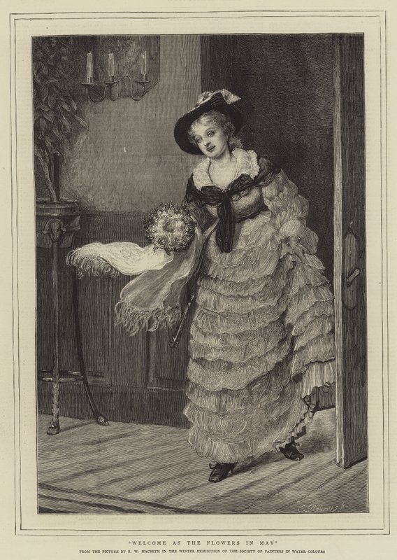 Welcome as the Flowers in May by Robert Walker Macbeth