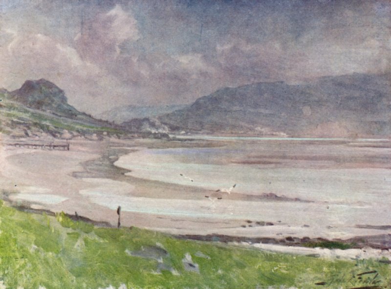 Silvery Light, Conway Shore by Robert (after) Fowler