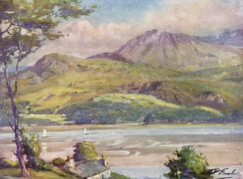 The Shore near Harlech, Afternoon by Robert (after) Fowler