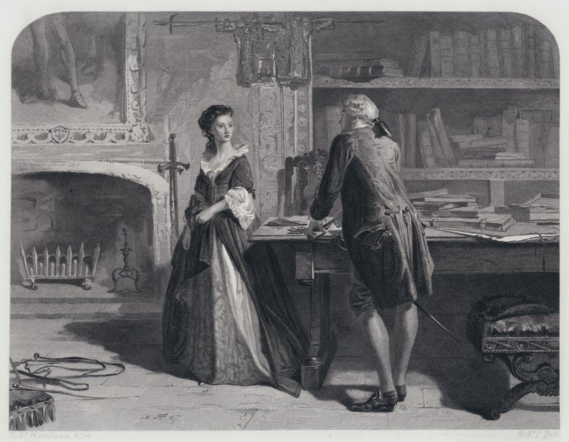 Illustration for Rob Roy by Robert (after) Herdman