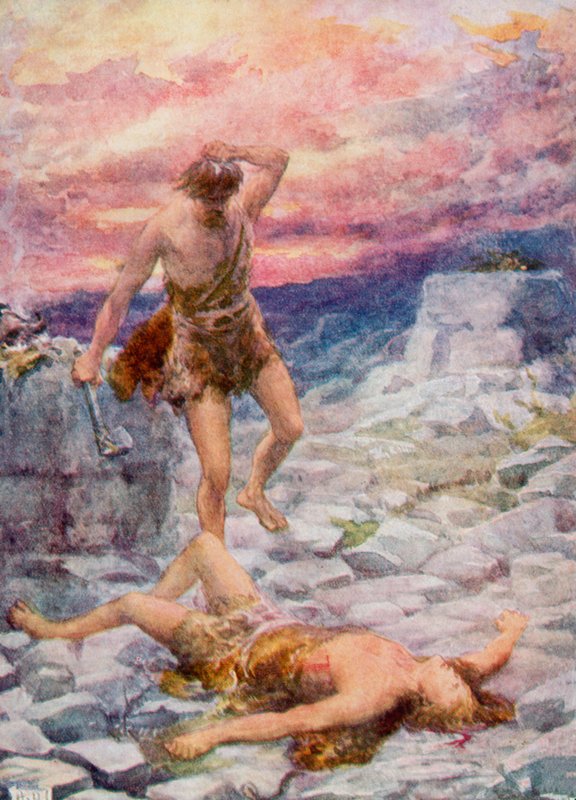 Cain and Abel by Robert Ambrose (after) Dudley