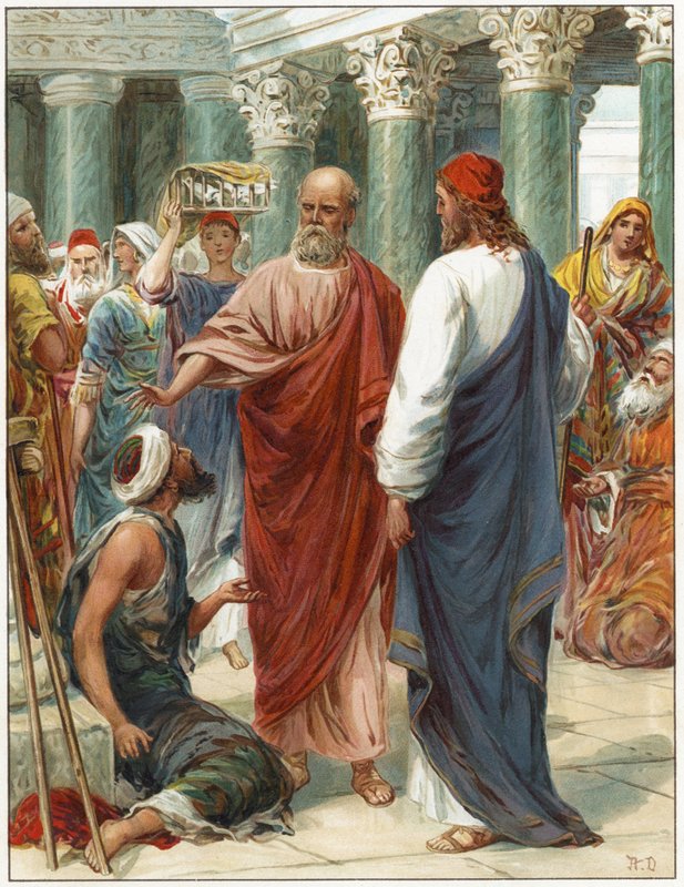 In the name of Jesus Christ of Nazareth, rise up and walk. by Robert Ambrose Dudley