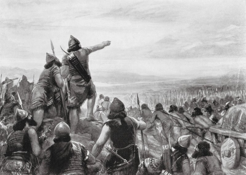 Raid of Shamshi-Adad III to the Shore of the Great Sea by Robert Ambrose Dudley