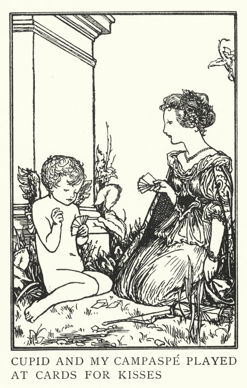 Cupid and my Campaspe played at cards for kisses by Robert Anning Bell
