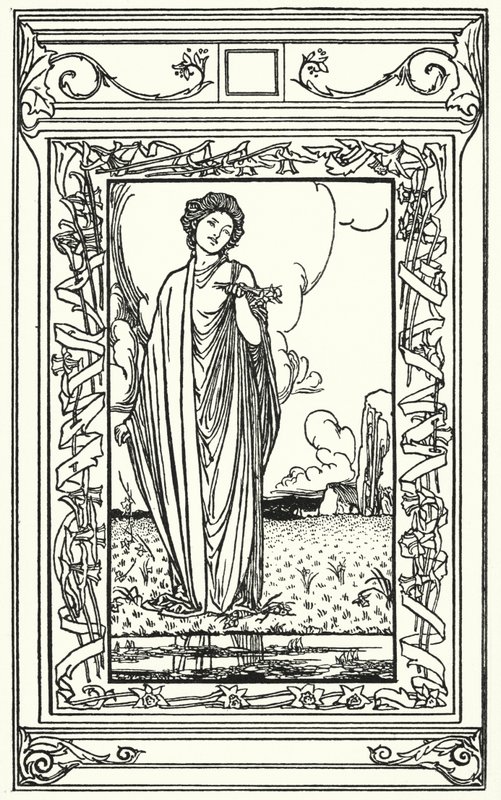 Illustration for Poems by John Keats by Robert Anning Bell